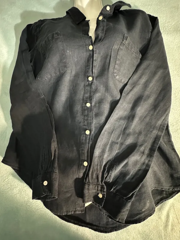 Lilly Pulitzer Sea View Linen Button-Down Shirt 100% linen - Image 4