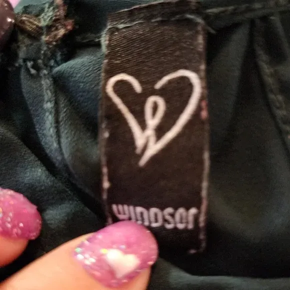 Windsor Blue Racerback Tank Top Size Small - Image 3