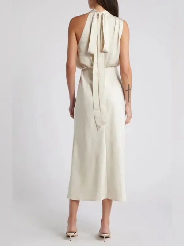 EN SAISON Greta Bias Cut Dress $118 Size Small - Image 3