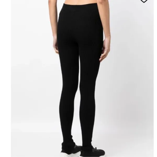 New Fear Of God Essentials Ribbed Legging in Black - Image 3
