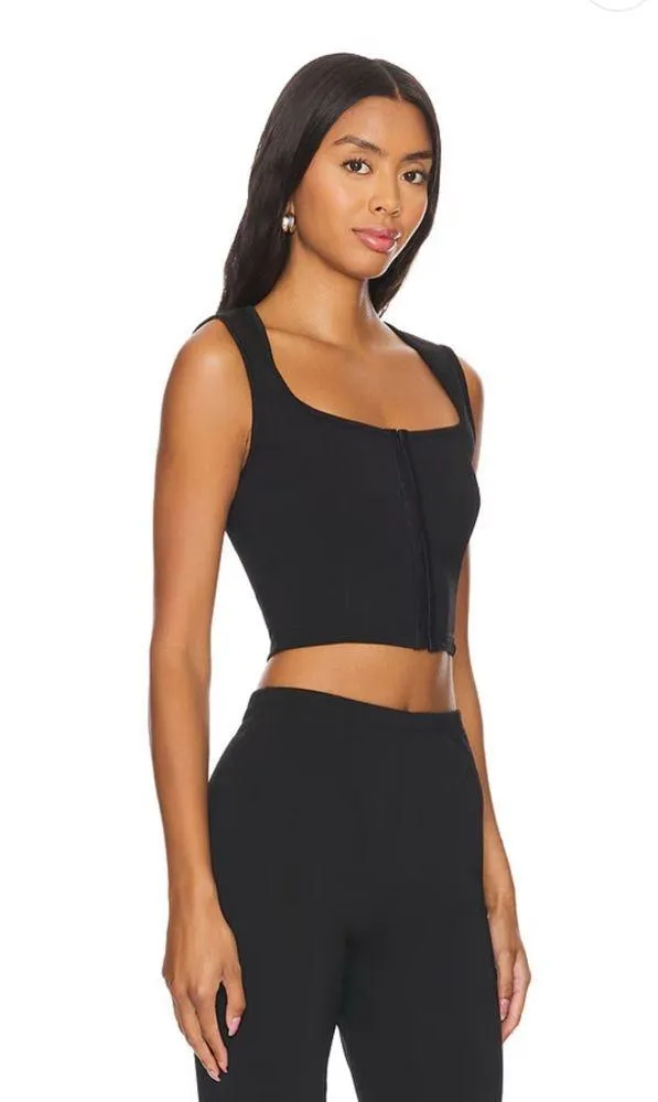 NWT SNDYS x REVOLVE Matching Capri Top in Black, size M - Image 2