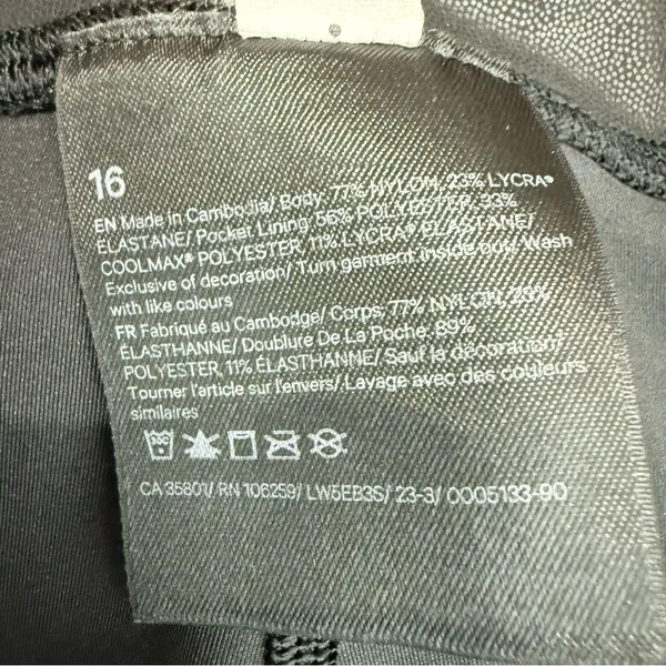 Lululemon Wunder Train High-Rise Tight 25" Foil Radiate Foil Print Black Size 16 - Image 7
