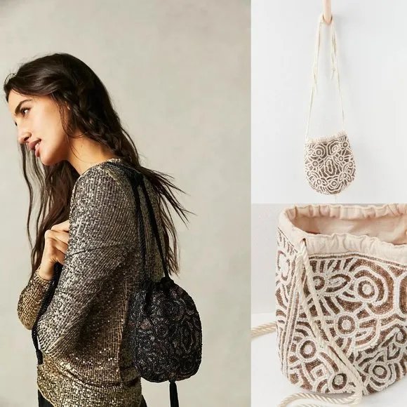 Free People Penny Beaded Pouch - Image 2