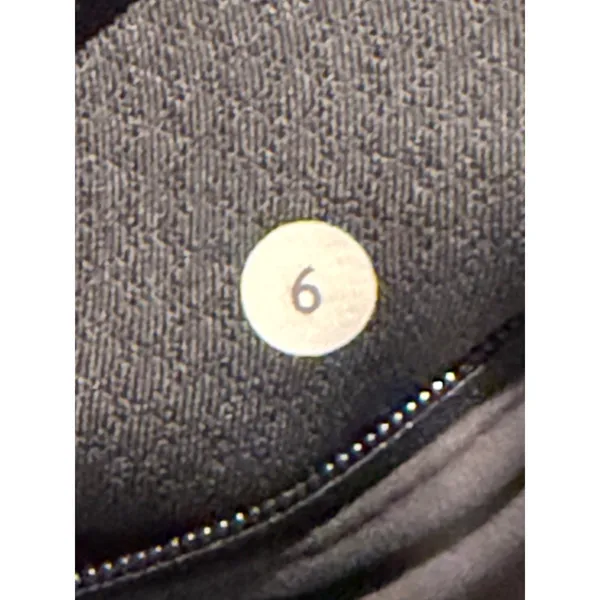 Lululemon Run: Free Pant Coal Grey Pockets W5221S Size 6 Softshell Outdoor Warm - Image 3