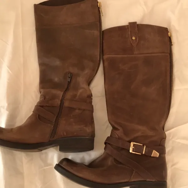 Steve Madden brown leather boots - Image 6