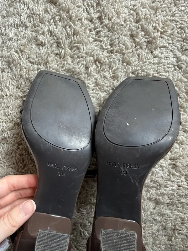 Marc Fisher Heels brown 7.5 - Image 5