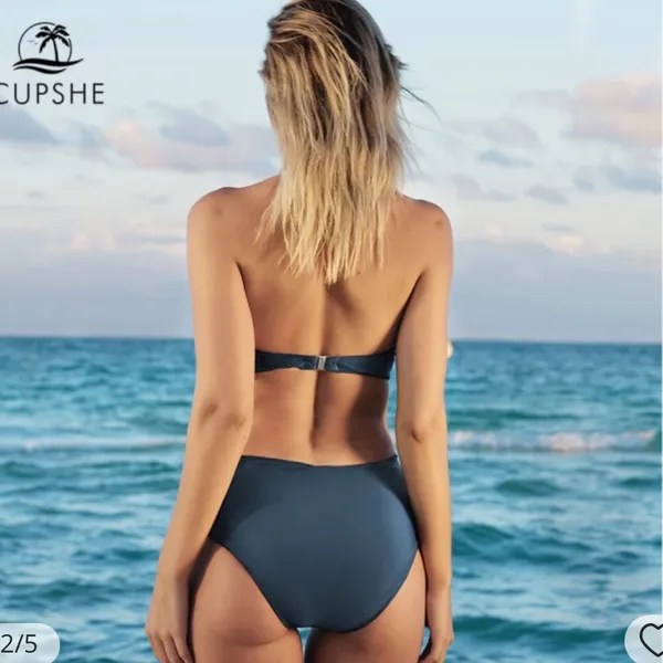 Cupshe Artistic Temperament Halter One - Piece size M medium - Image 2