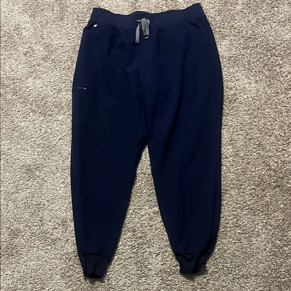 Figs Women's Zamora Jogger‎ Scrub Pants Navy Blue XXL - Image 2