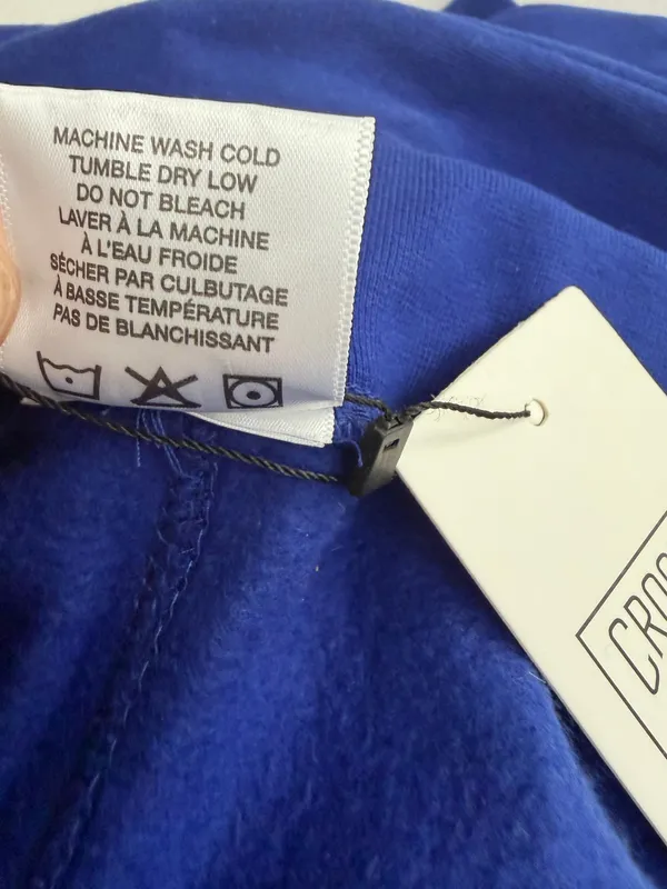 Crooks & Castles Royal Blue Drawstring Sweatpants  - Image 5