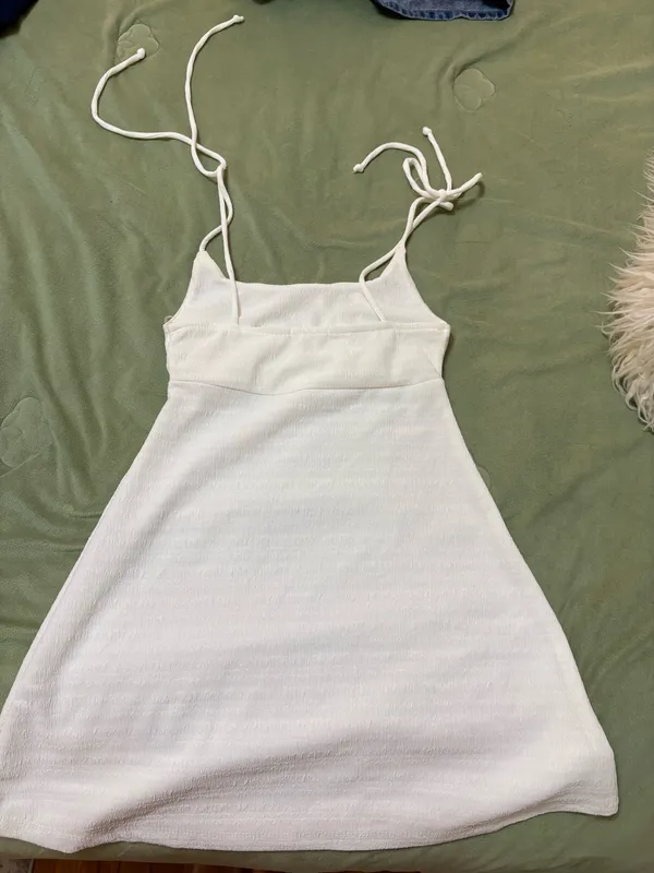 Hello Molly White Dress Mini - Image 2