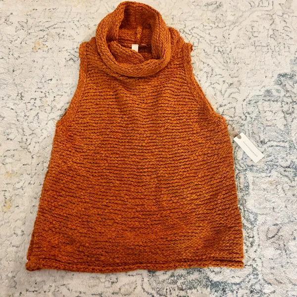 Pilcro Turtleneck Sweater Tank - Image 4