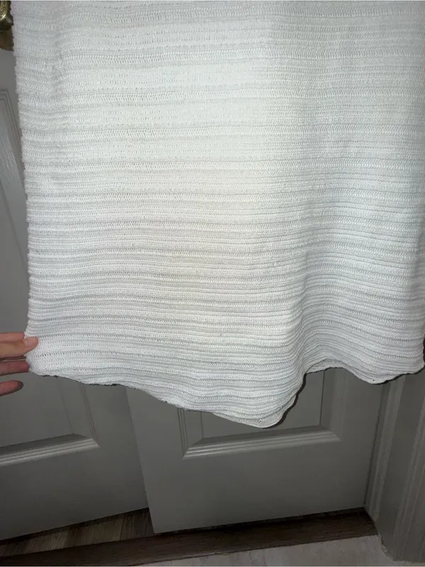 For Love And Lemons The Mayfair White‎ crochet Maxi Dress size XS - Image 4
