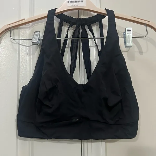 Athleta Black Sports Bra Size Small - Image 2