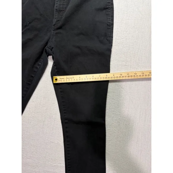 Dickies Womens Black Slim Fit Straight Leg Chino Work Pants Size 9/29 - Image 8