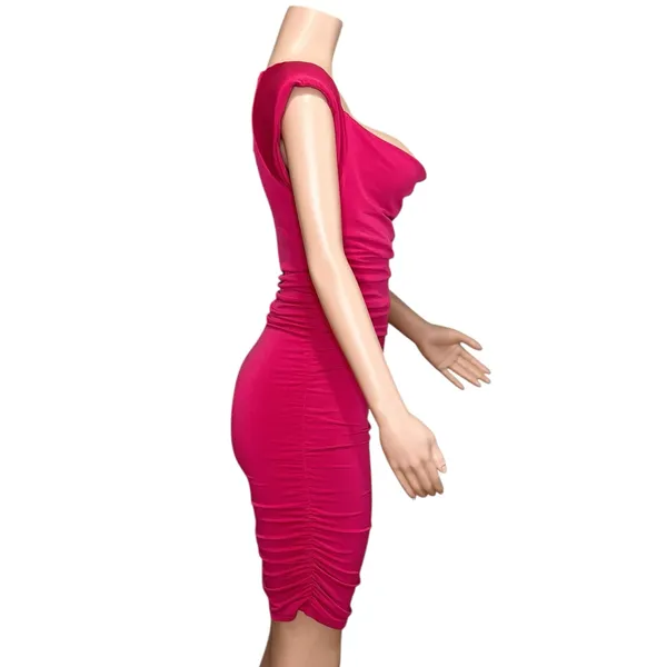 MICHAEL COSTELLO x REVOLVE Madelyn Mini Dress, Fuchsia, XS - Image 9