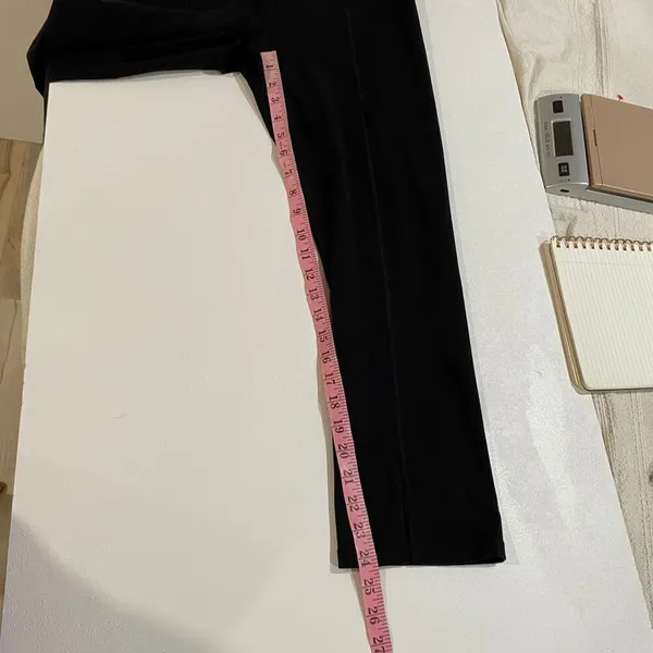 Aerie Offline The Hugger Legging High Rise Black Flare Yoga Pants Size L - Image 8