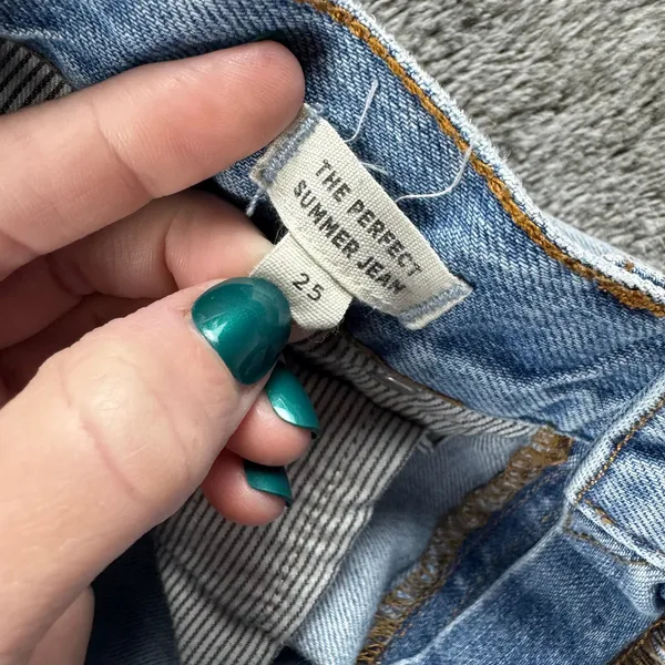 Madewell Denim Jeans The Perfect Summer Jean Women's 25 - Image 6