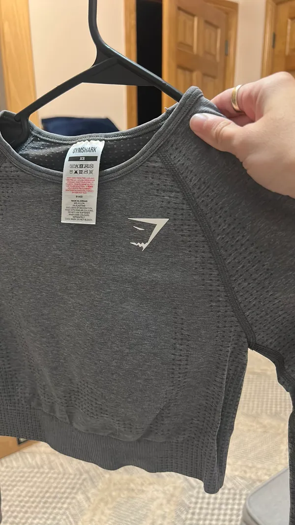 Gymshark Top Crop Long Sleeve - Image 4