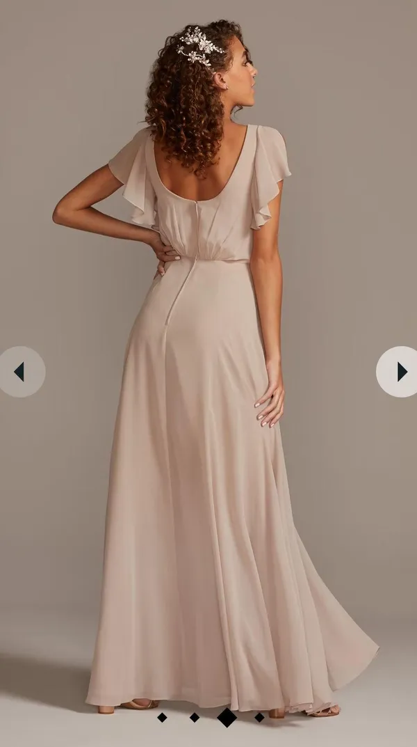 David's Bridal Bridesmaids Dress - Image 2