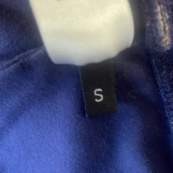 Electric Rose (REVOLVE) Grayson Crop Top Indigo Blue and Red Tie Dye - Image 6