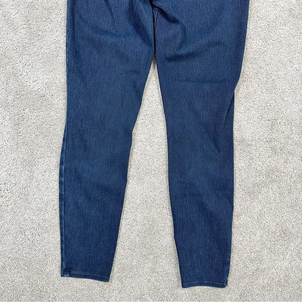 Spanx Ankle Jean-Ish Leggings Jeggings High-Rise Twilight Rinse Blue Size L - Image 10