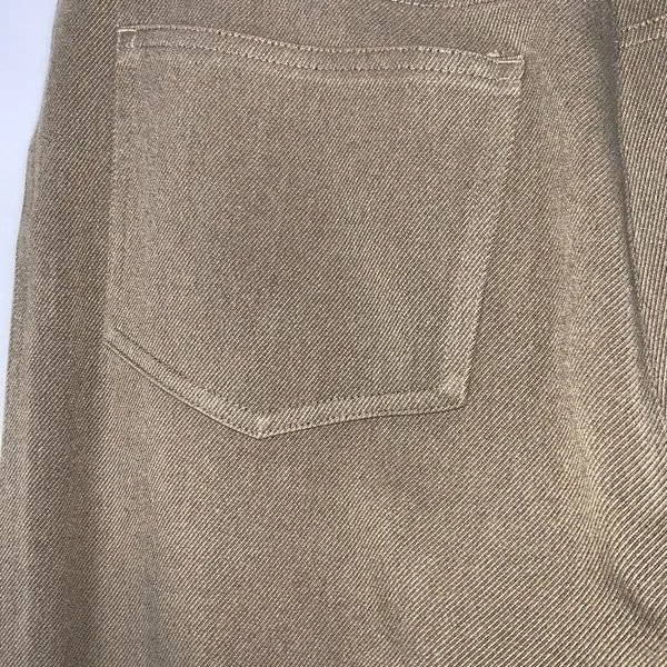 Peace Of Cloth NYC Khaki Stretchy High Rise Slim Straight Leg Pants 8 - Image 8