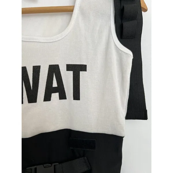 Leg Avenue Spirit Halloween Women's Halloween Costume SWAT Officer, S/M, New Without Tag - Image 4