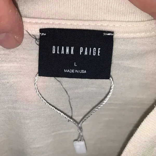 Blank Paige Kill them With Kindness L ivory graphic basic tee - Image 4