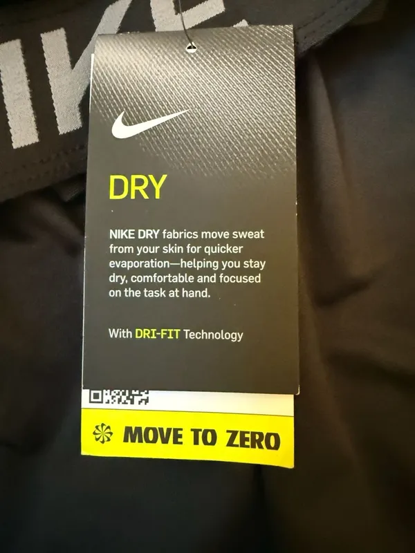 Nike Women's Dri-Fit Training Shorts Black Size L DA0319-013 - Image 7