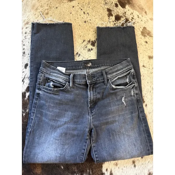 Mother Denim The Rascal Ankle Snippet ‎ Jeans Stealing Shadows Size 28 - Image 3