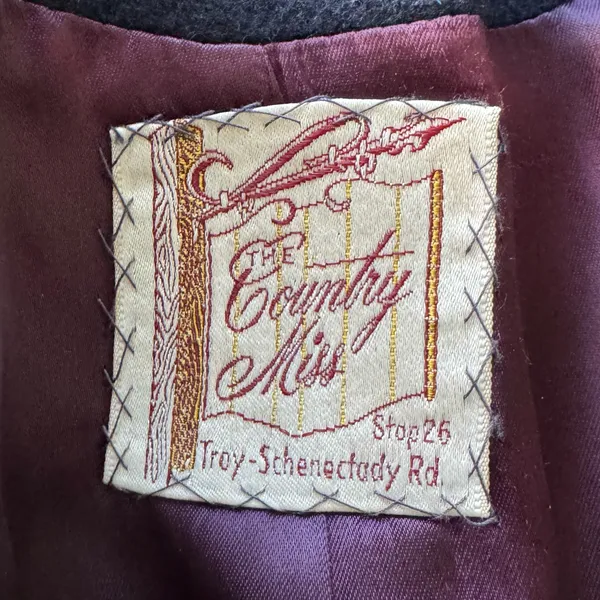 Vintage Wool Double Breasted Peacoat - Image 8