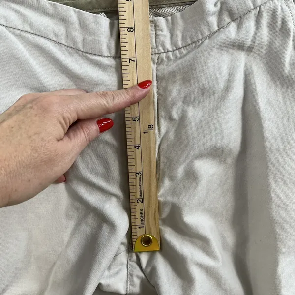 Vtg 90s Abercrombie & Fitch Sz 2 Pants Gorpecore Outdoor Hiking Camping Khaki - Image 11