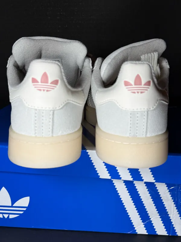 Adidas Campus Rare white on white size 7W - Image 4