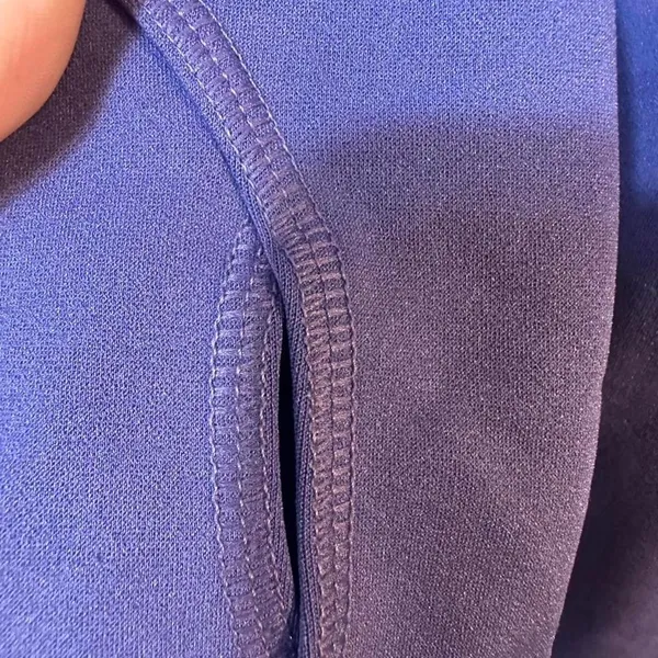 S285. The North Face purple quarter zip sweatshirt - Image 5