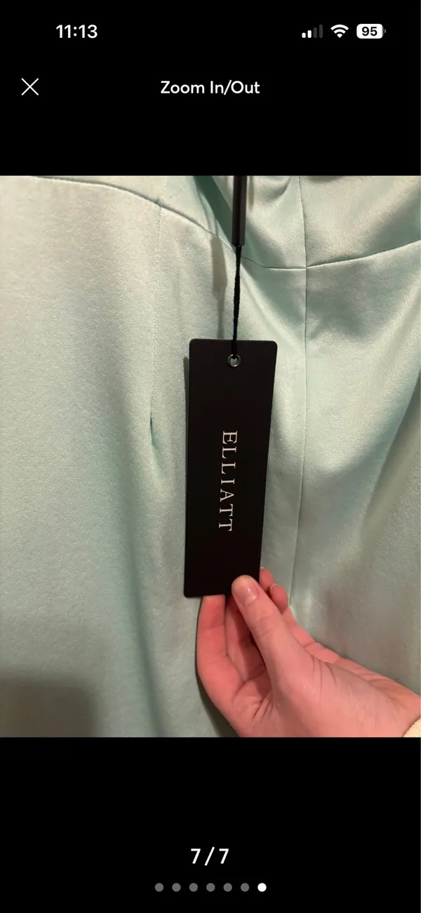 Elliatt Dress Midi Satin - Image 6