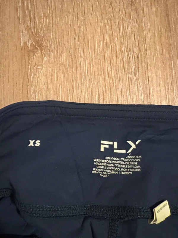 FLX Navy Athletic Joggers with Pockets Blue Size XS - Image 5