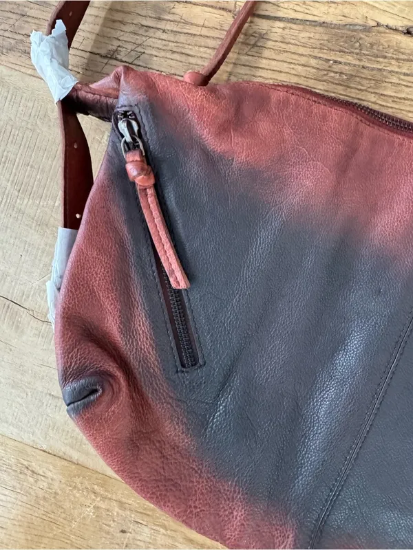 NWT Free People Rumble Leather Sling Bag ~ Dark Roast ~ SOLD OUT HTF!! - Image 8