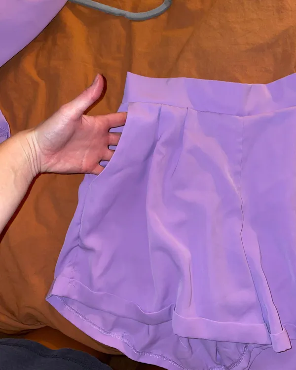 Lilac Blazer Set Purple - Image 6