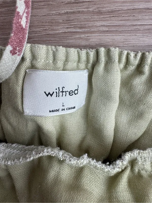 Aritzia Wilfred Genoa Cottagecore Dress L - Image 4