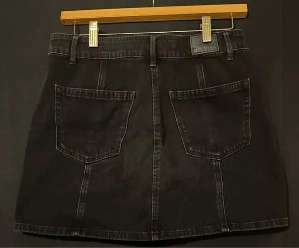 American Eagle Black Denim Skirt – Size 4  - Image 2