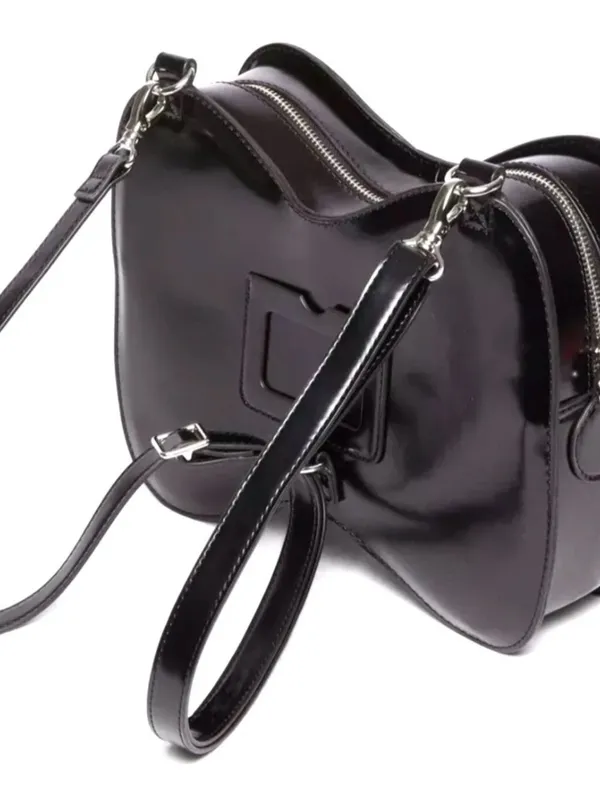Dr. Martens NWT Vegan Bow Bag Black Goth Punk Y2K Backpack Crossbody Grunge - Image 15