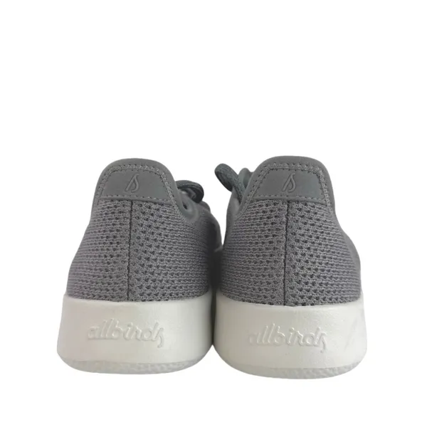 Allbirds Women's Gray Knit Lace Up Low Top Lightweight Tree Runner Shoes Size 6 - Image 3