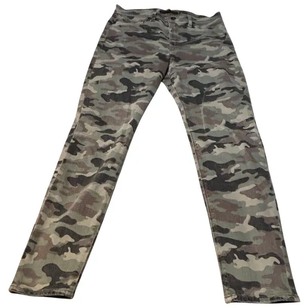 Hudson Barbara Super Skinny Camo Jeans Women’s Size 30 Stretch - Image 6