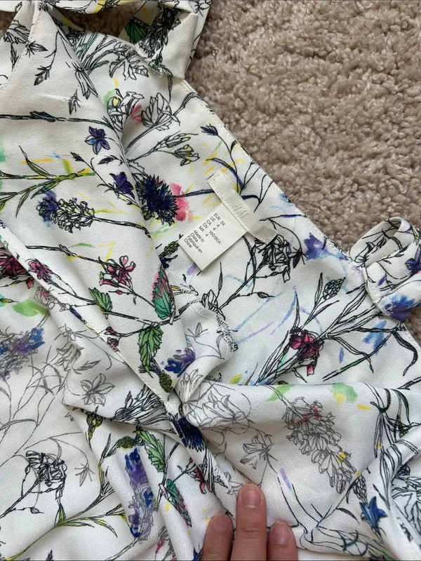 H&M floral dress. S - Image 6