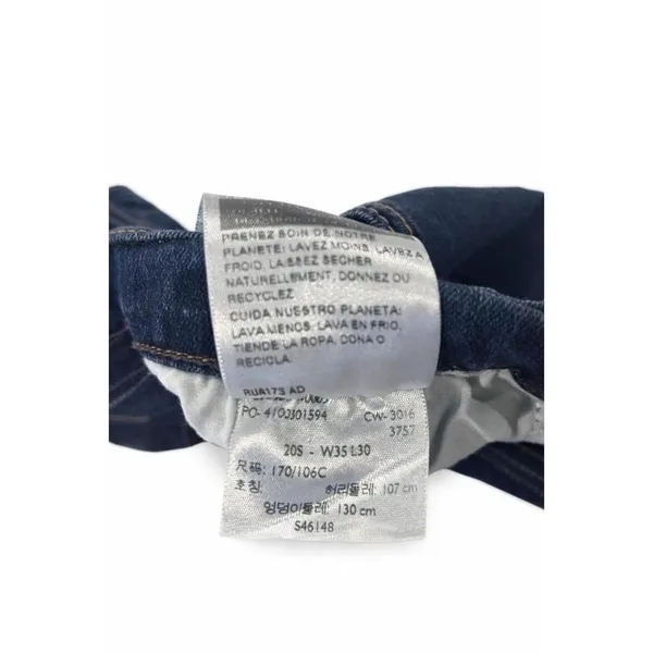 Levi's‎ Jeans Women's Dark Wash Bootcut Flared Denim Pants Size 35W 0L - Image 3