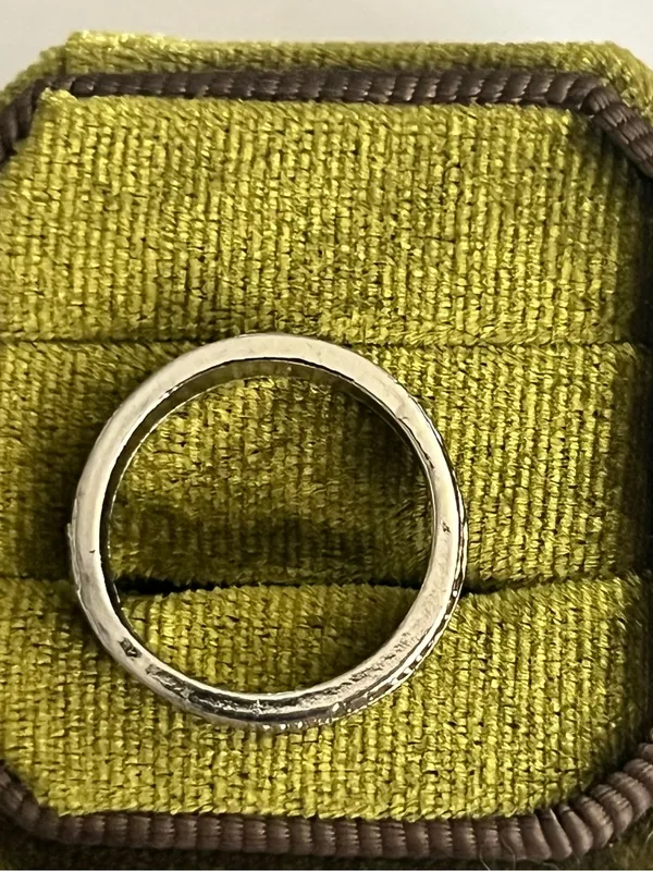 Bohemian Design w/ Intricate Detailing Stainless Steel Silver 2mm Band Size 6 - Image 3