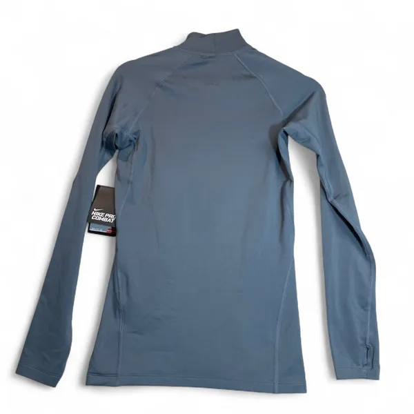 Nike Pro Dri-Fit Womens Long Sleeve Compression Shirt Gray NWT | Activewear‎ - Image 2