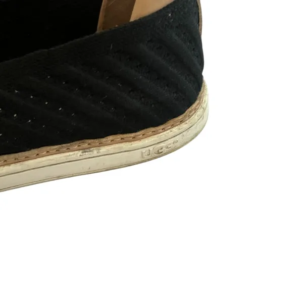 Ugg Sammy Chevron Black Slip-On Sneakers Flats Casual Comfy Size 9.5 Women's - Image 8