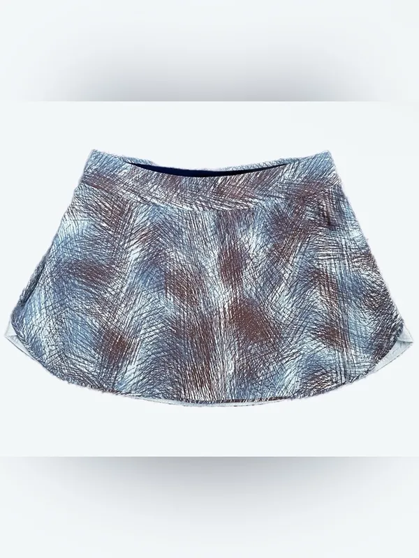 Outdoor Voices Womens Skirt Lined Short Golf Tennis Performance Blue -medium - Image 2
