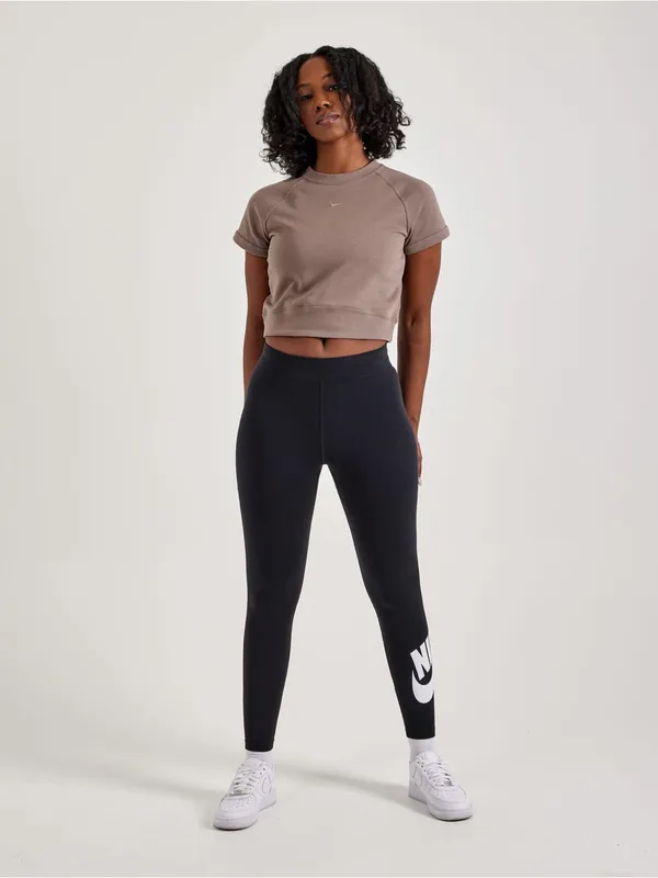 Nike chill terry top short sleeve cropped size XS - Image 10